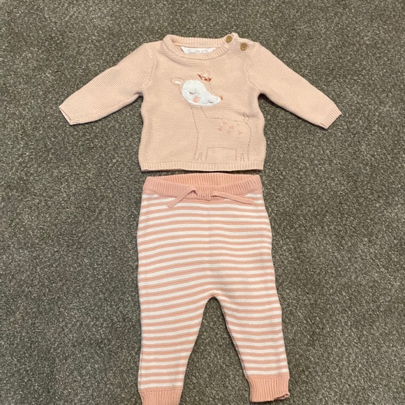 René Rofé 100% Cotton pink outfit - Picture 1 of 4